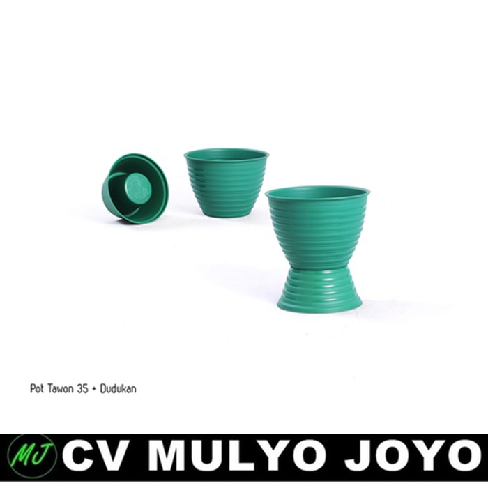 Pot Tawon Dudukan Hijau