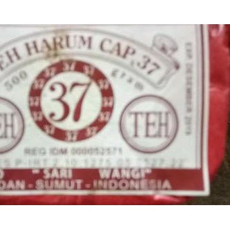 

✿ Teh Harum Cap 37 Medan 250 gram / daun teh kering ➣