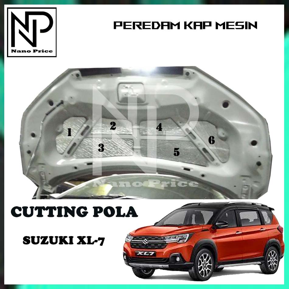 Peredam panas kap mesin mobil SUZUKI XL7