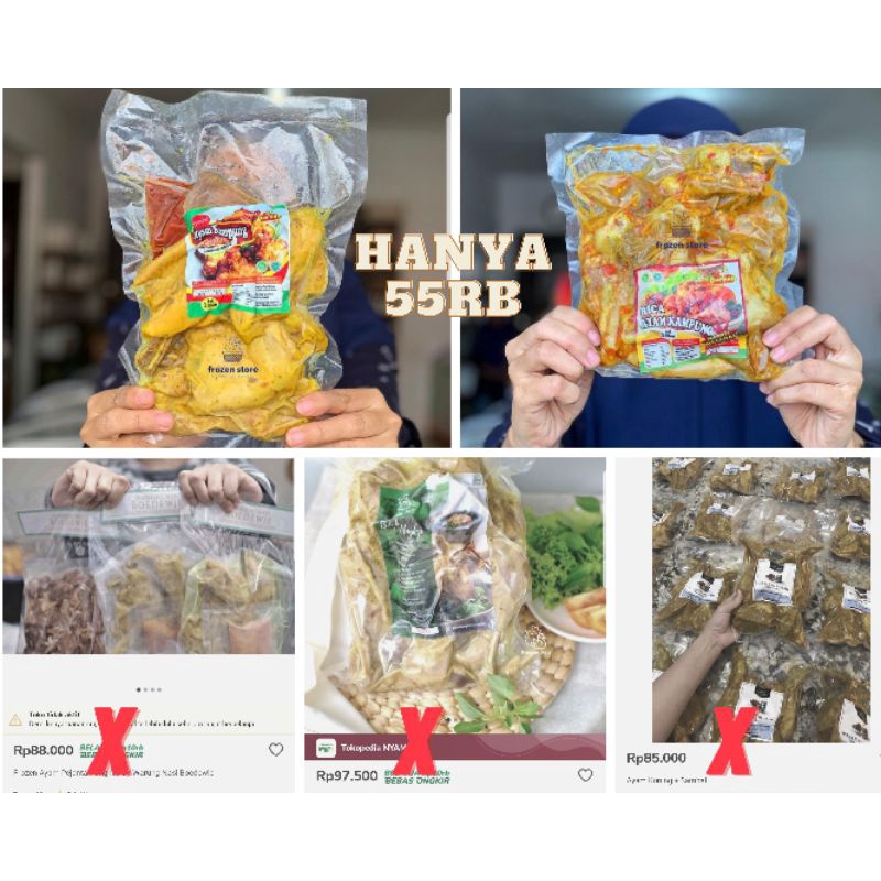 

Frozenfood Ayam Bumbu 1 Ekor