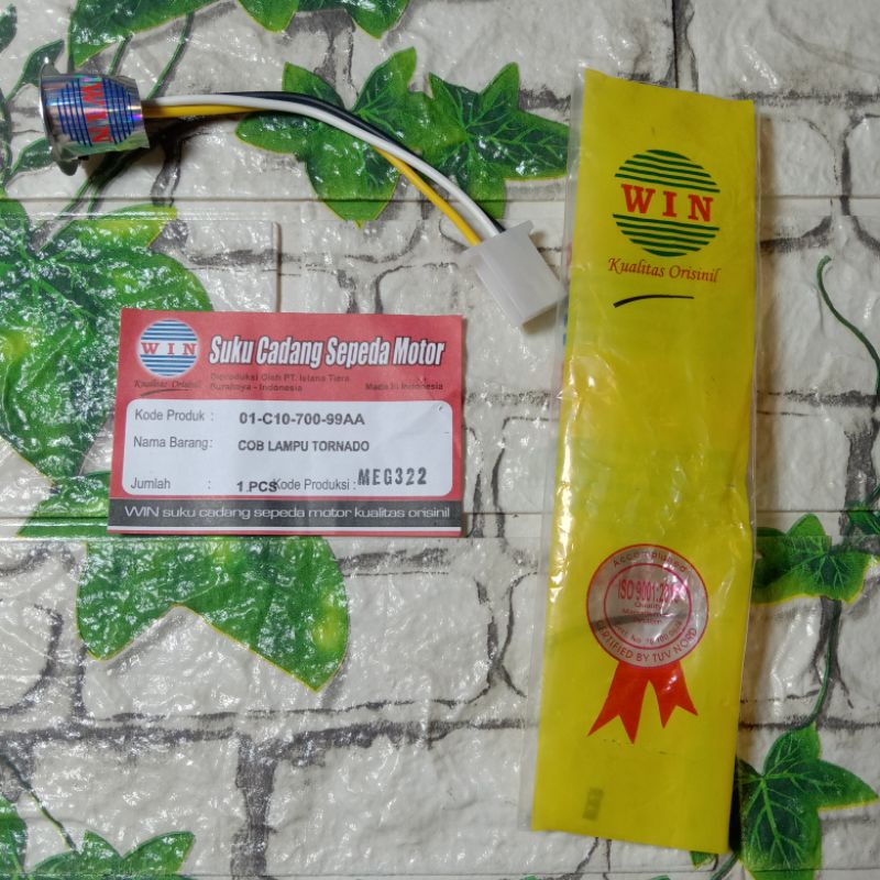 COB Lampu Depan Fitingan Lampu Depan Suzuki Tornado 1 Set Merk WIN Suzuki Shogun Kebo WIN