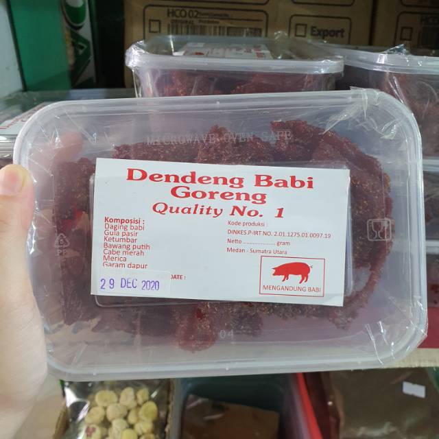 

DENDENG BABI GORENG