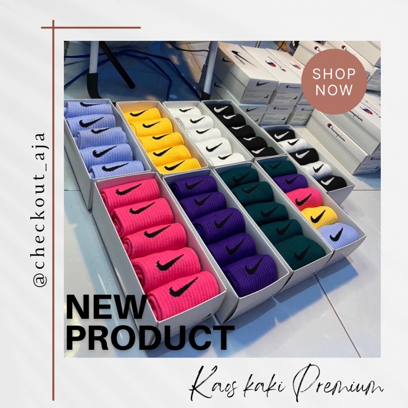 Kaos Kaki premiun NIKE / kaos kaki 1 box