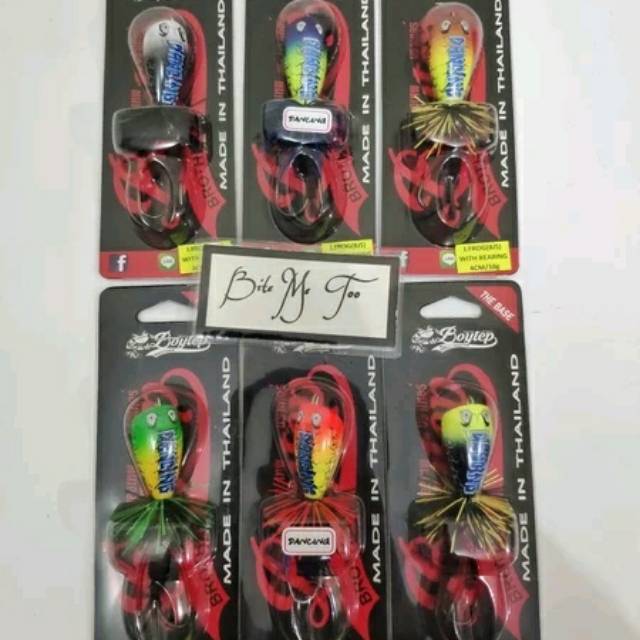 Boytep Dancing frog with bearing 4cm 10gr