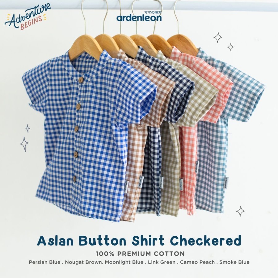 Ardenleon - Aslan Button Shirt Checkered