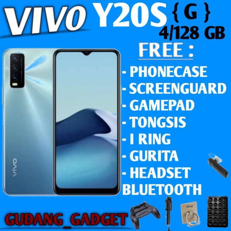 VIVO Y20S G / Y20SG 4/128 RAM 4GB ROM 128GB GARANSI RESMI