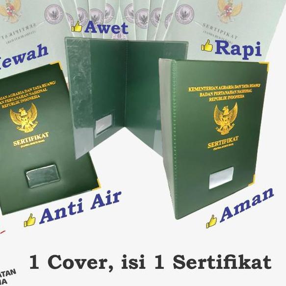 

⚡️COD⚡️ Cover Sertifikat Tanah / Map Sertifikat Tanah / Dokument Organizer !!