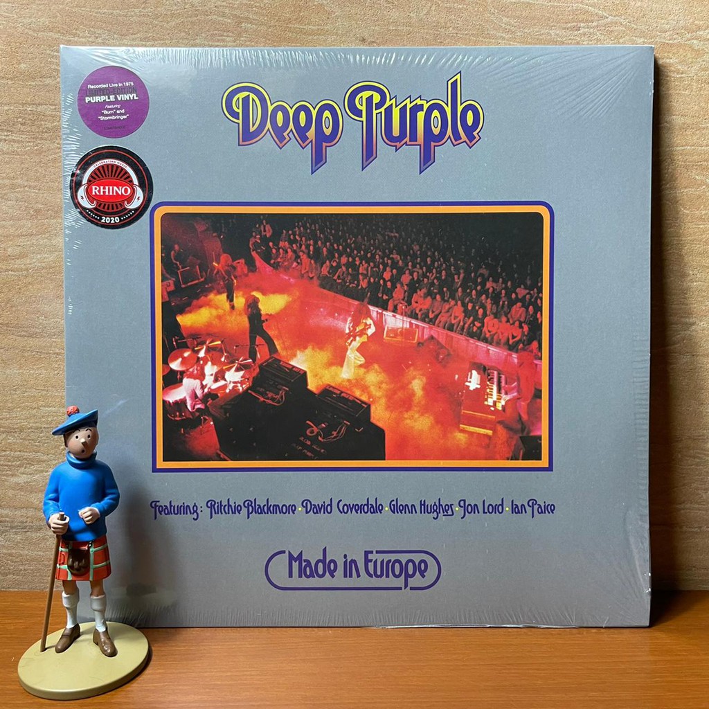 PIRINGAN HITAM / VINYL Deep Purple - Made in Europe (Colored)