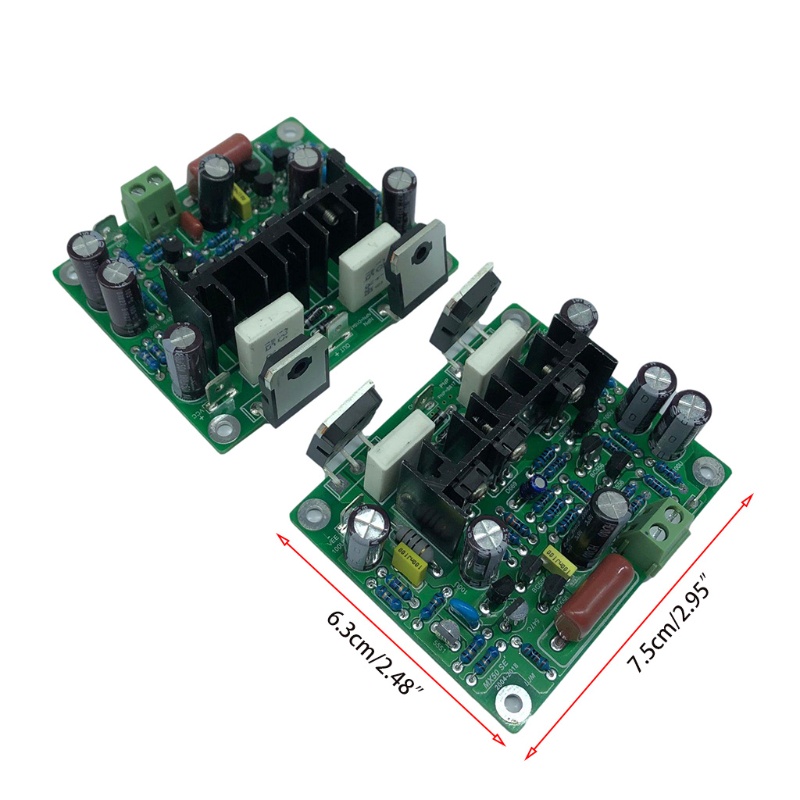 Btsg DIY NEW MX50 SE 100WX2 Dual Channel Power Amplifier Board Papan Penguat Daya Saluran Ganda