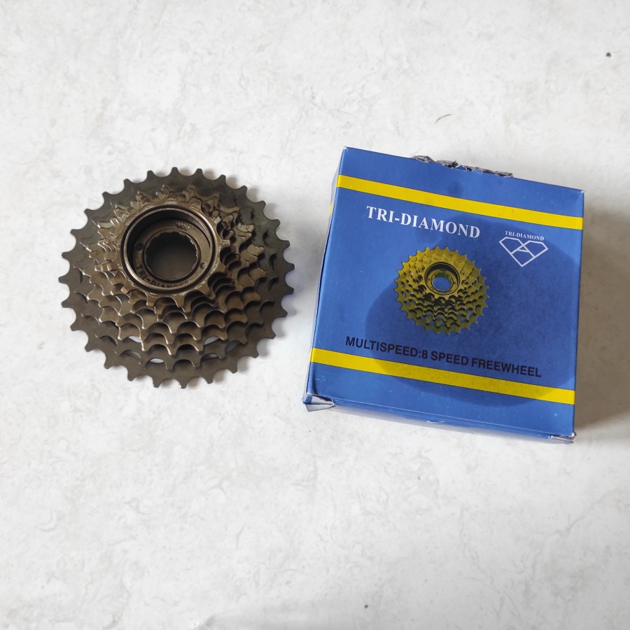 Sprocket 8 Speed Freewheel 13t - 28t Diamond