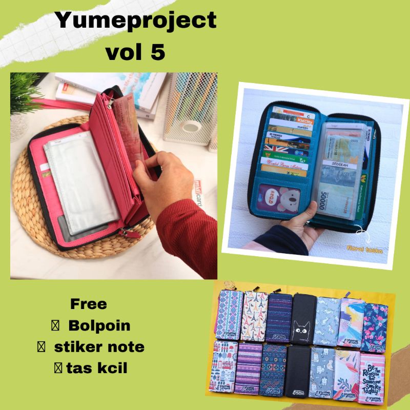 Dompet Yume project voll 5 / dompet pintar keuangan