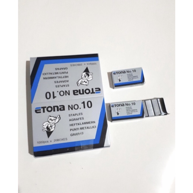 

Etona staples no. 10 ( 1 pack )