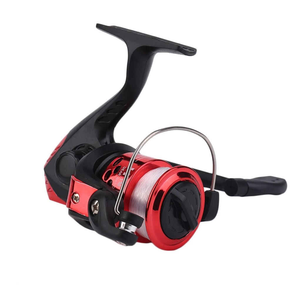 Grab Medan YUMOSHI JM200 Reel Pancing Spinning 3+1 Ball Bearing 5.2:1 - Black