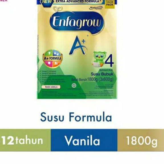 

TY5✰ ENFAGROW 4 A+ RASA VANILA 1800GR TERBARU