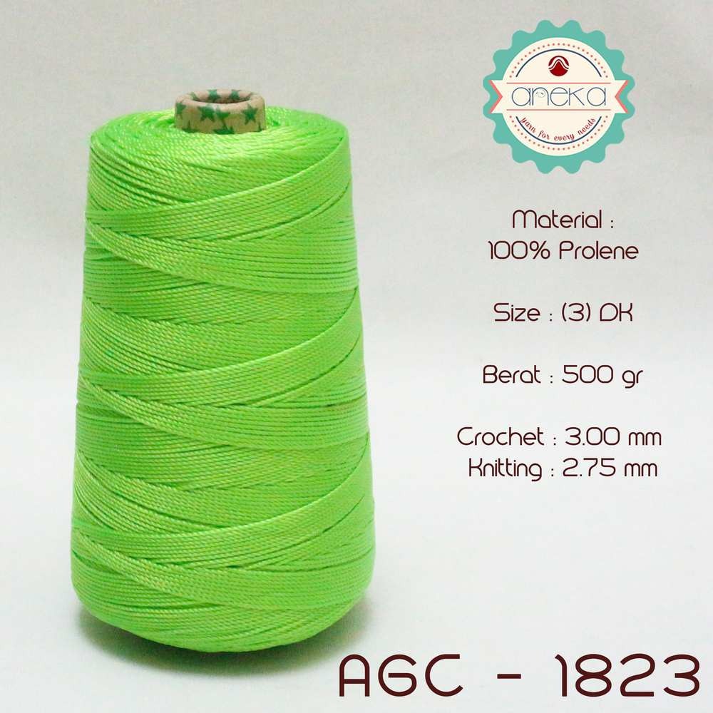 Benang Rajut Anggrek Cones / Nylon PP Yarn - 1823