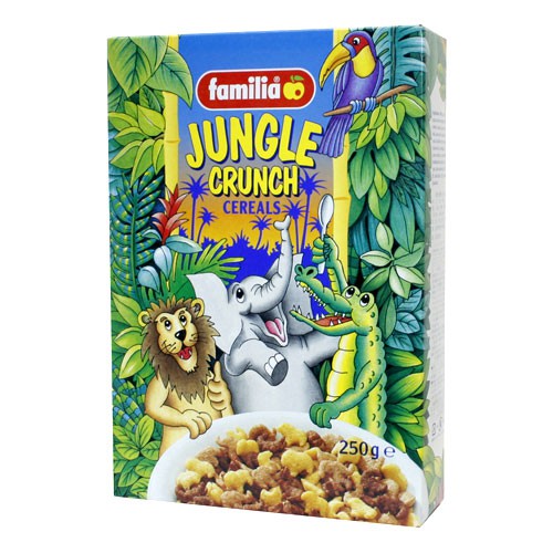 

Familia Jungle Crunch Cereal Box 250 gram