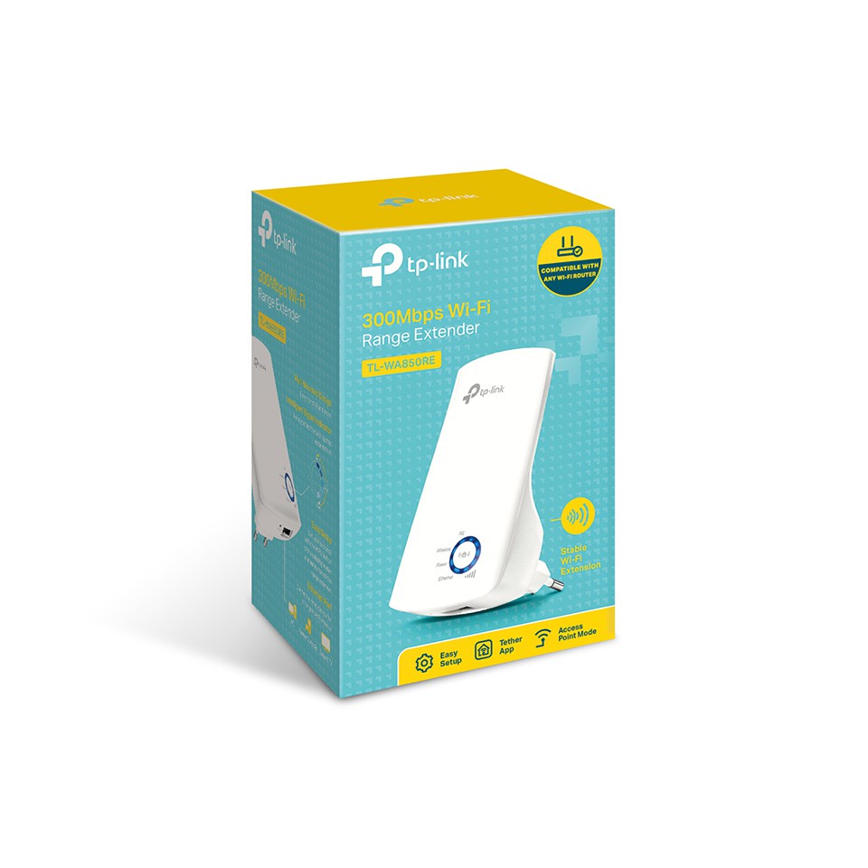 Wifi Range Extender with Ethernet Port tp-link TL-WA850RE 300Mbps