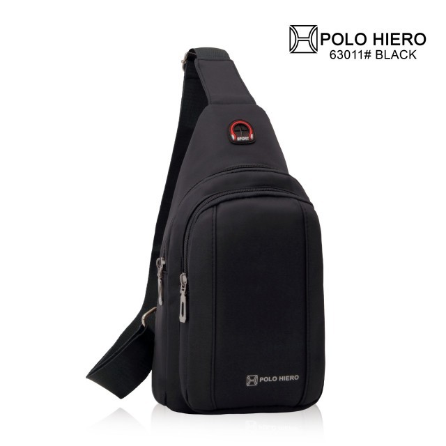 ORIGINAL POLO HIERO 63011 Tas Pria Tas Selempang Pria Tas waistbag pria Tas polo hiero Tas original