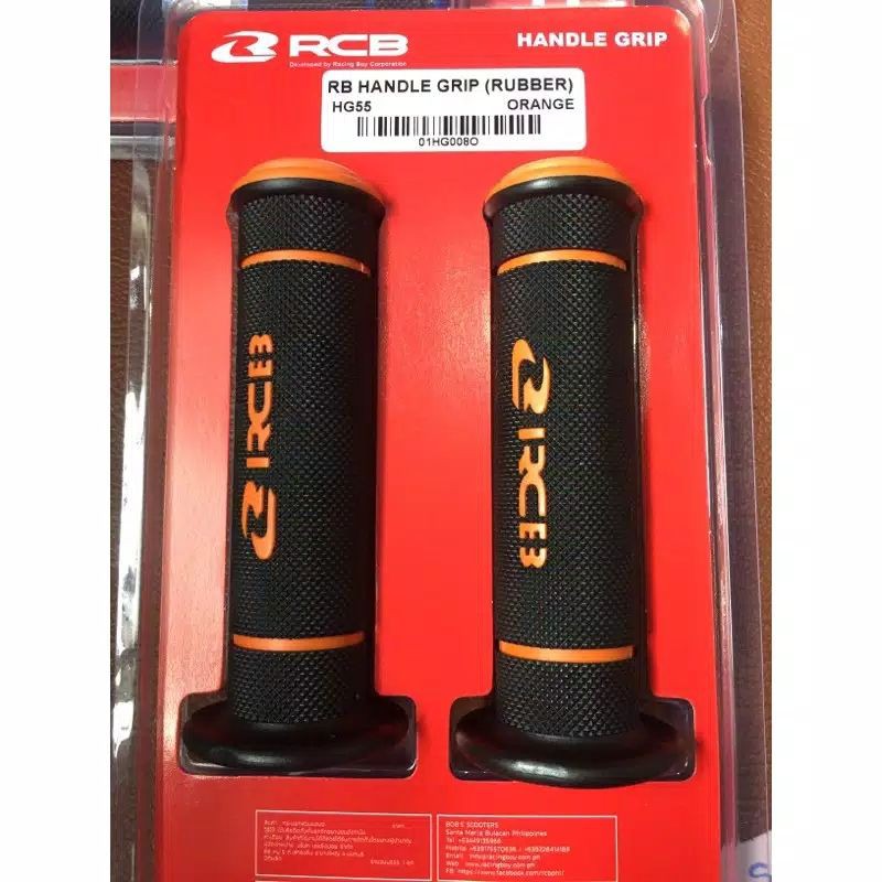 HANDLE GRIP RCB /HANDGRIP RCB/HANFAT ORI RCB HG55 RACING BOY MALAYSIA