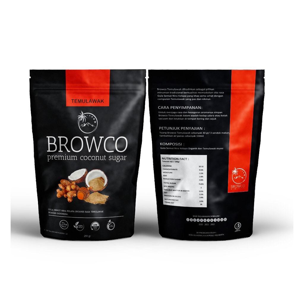 

Browco – Premium Coconut Sugar – Gula Kelapa Organik Premium – 250gr