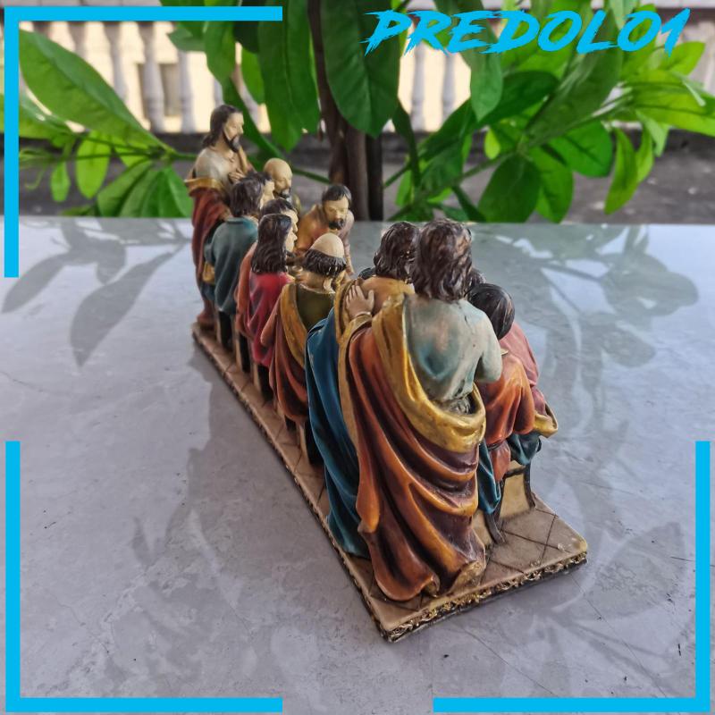 (Predolo1) Patung Resin The Last Supper Untuk Dekorasi Kamar Tidur