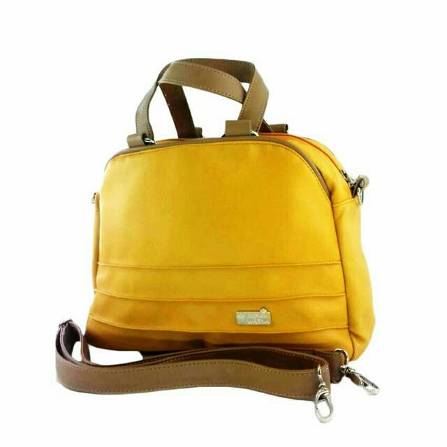 Tas Selempang Wanita Rumah Warna Kayana Royal Blue Burgundy Kuning