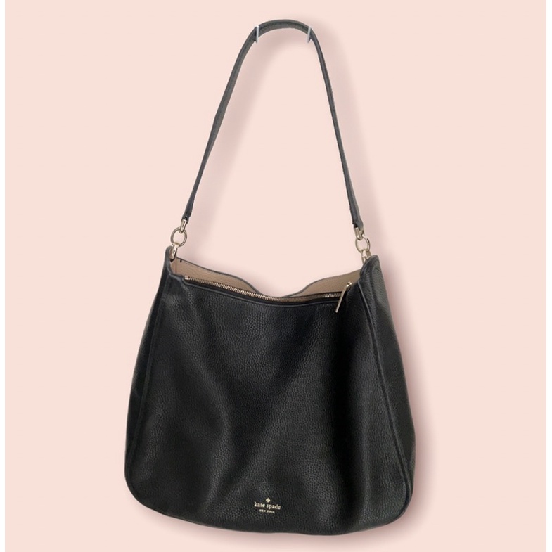 PRELOVED TAS KATE SPADE KAILEE Medium Double Compartment Shoulder ( BLACK)