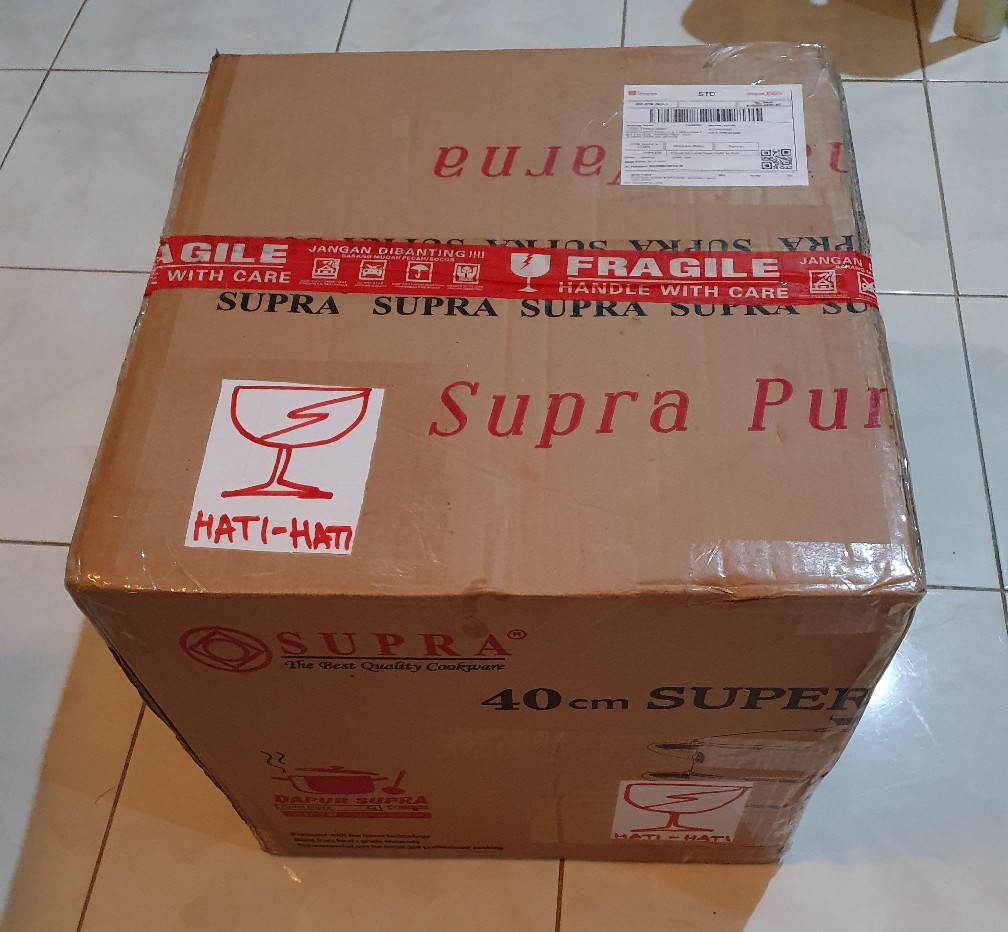 Supra Super Steamer 40 Cm 3 Susun / Panci Kukus / Panci Susun Stainles