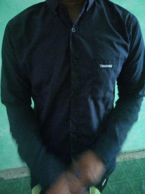 Bosshe Batik Kemeja Baju Batik Pria Laki Laki Cowo Cowok Lengan Panjang Modern Premium Hrb026