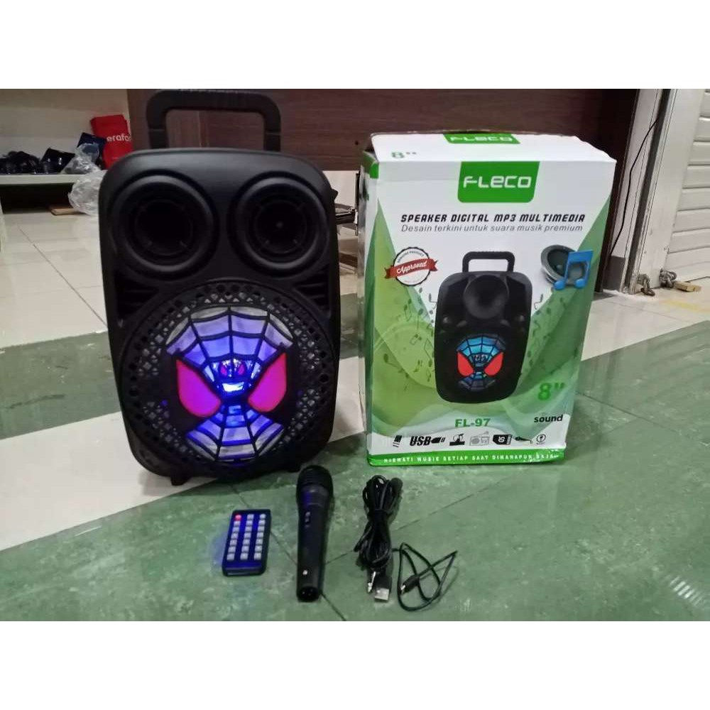 Speaker Bluetooth MP3 Fleco FL-97 8”