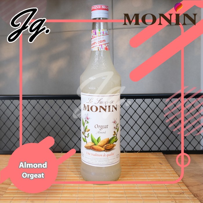 

SYRUP MONIN ALMOND 700 ml SIRUP ALMONT