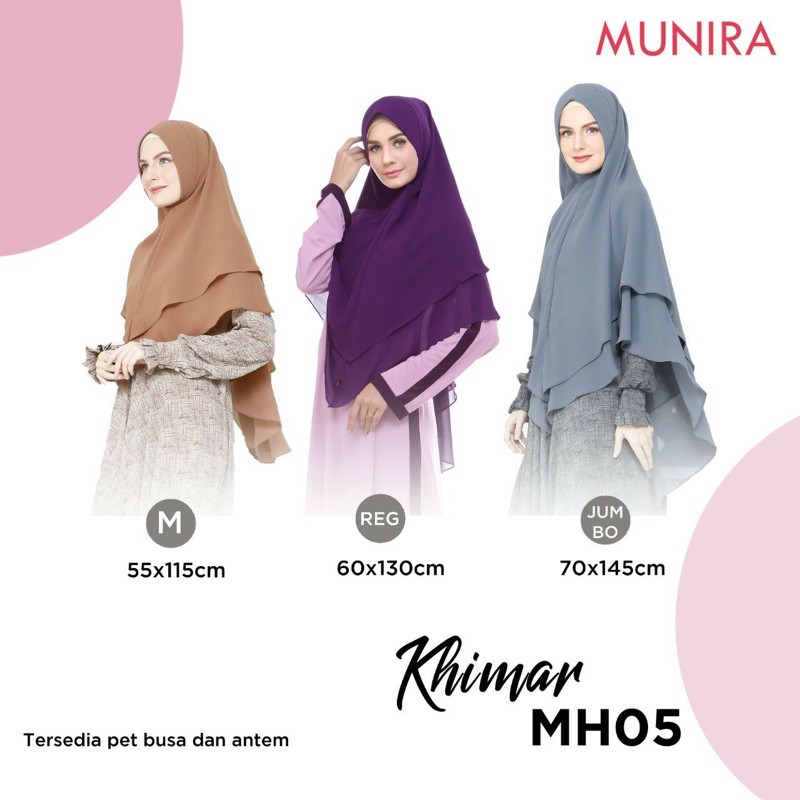 khimar syari ceruti premium munira