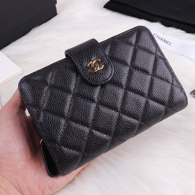 CHANEL SMALL WALLET A48667 / DOMPET WANITA / SUPER MIRROR QUALITY