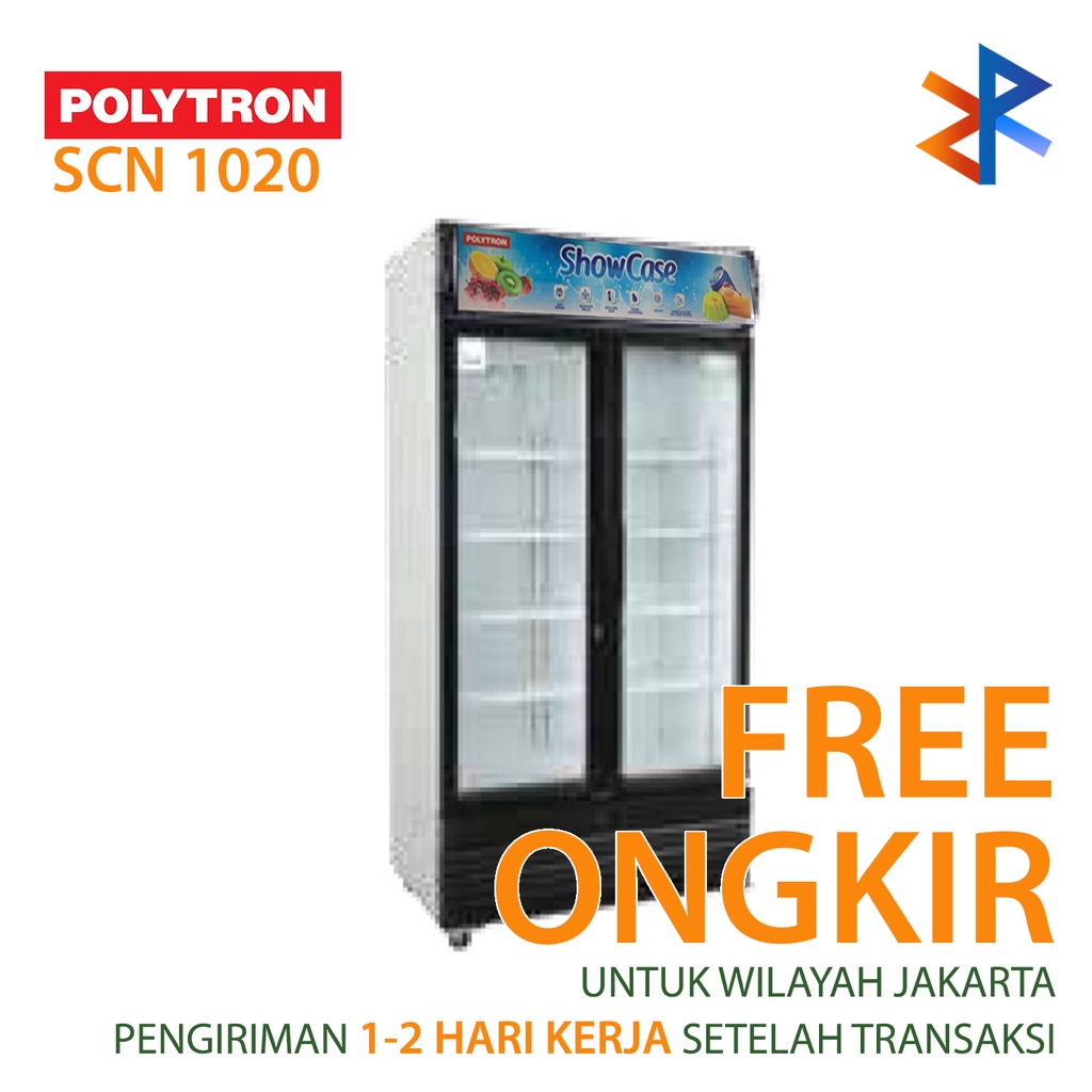 Jual Showcase Chiller Pintu Polytron Scn Scn Shopee Indonesia