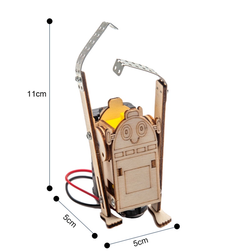 Mainan Rakitan Robot Panjat Tali Elektrik DIY Untuk Edukasi Sains Anak