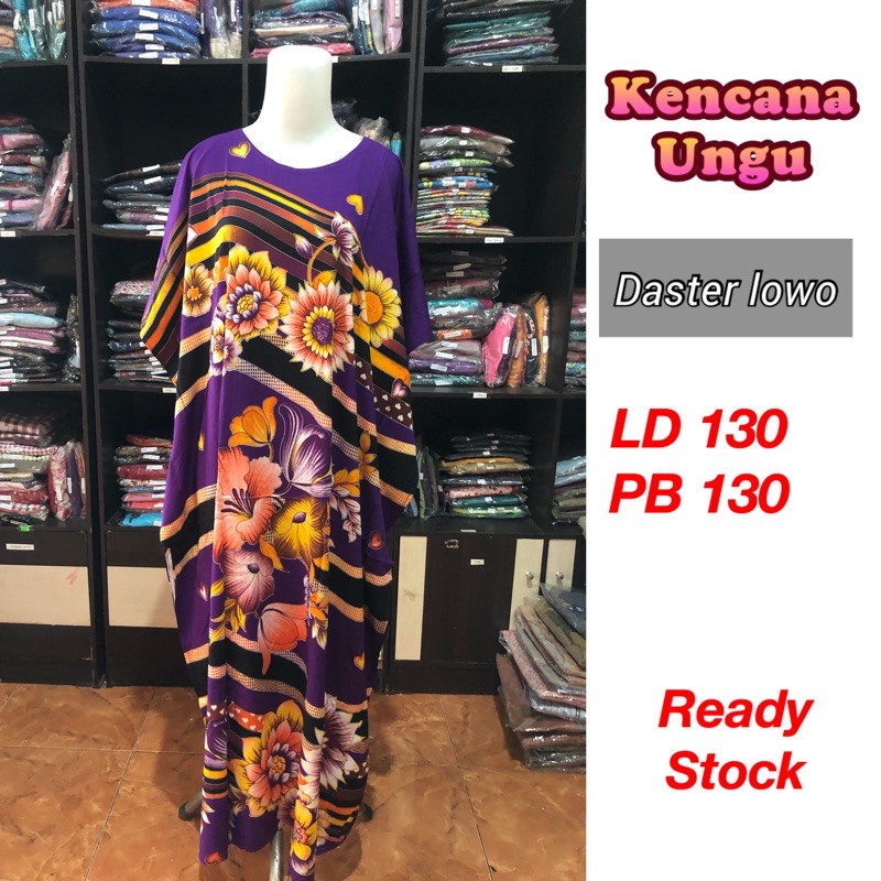 Daster Lowo Kencana Ungu