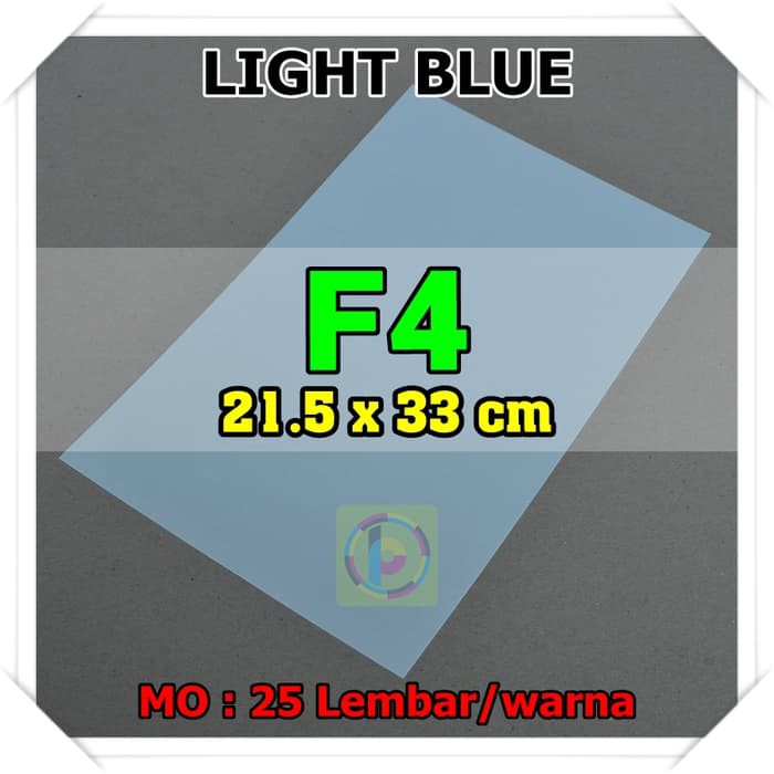 

Dijual Kertas Karton Jasmine Uk. F4 LIGHT BLUE BIRU MUDA terbaik