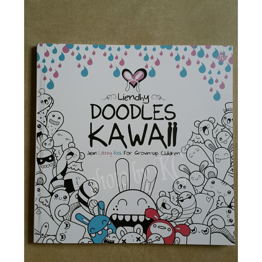 

Papan Tulis Gambar - Lyra Sketch Book - Kiky Sketch Book Kawaii Doodle Buku Mewarnai Color Therapy