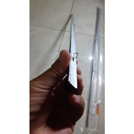 Weather Strip Katana / Karet Pelipit List Kaca lengkap dengan Klip