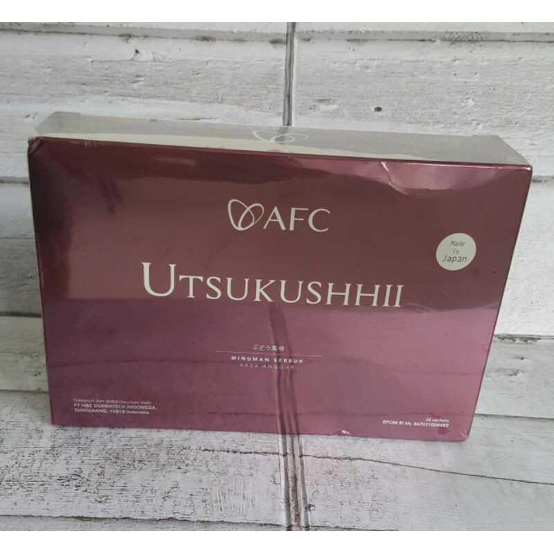 AFC UTSU Utsukushii Asli Japan Original 100%
