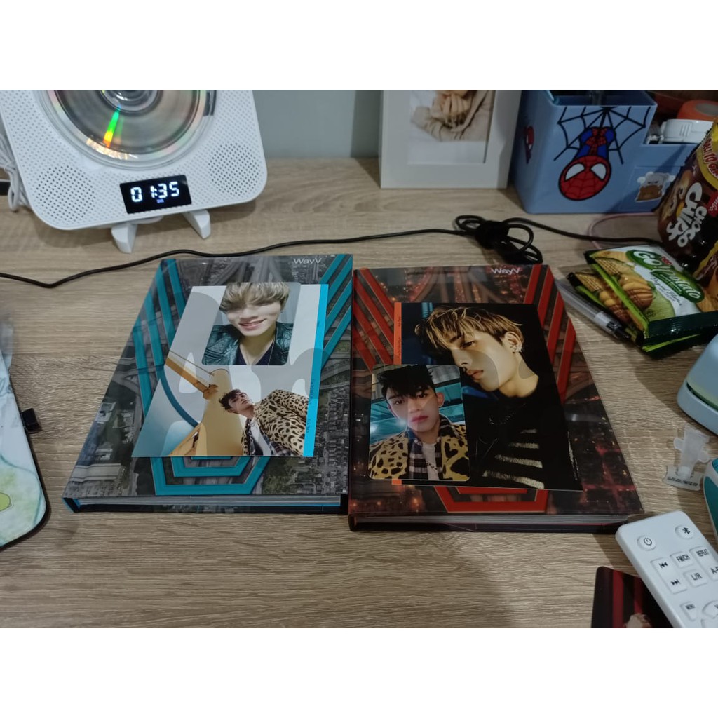 (BACA DESKRIPSI) ALBUM WAYV UNSEALED KICK BACK PC XIAOJUN LUCAS YANGYANG POSTCARD LUCAS WINWIN GRUP