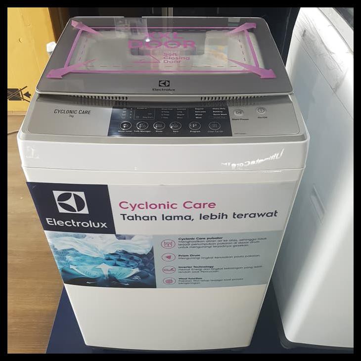 Mesin Cuci 1 Tabung Satu Tabung Electrolux 7 Kg Ewt 705 Wn