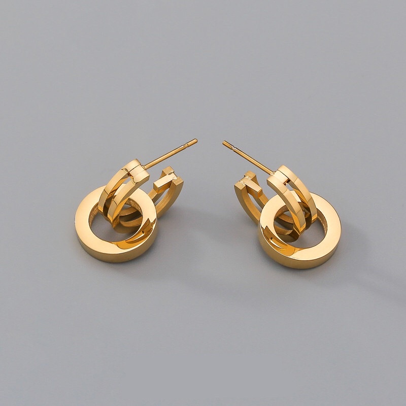 Anting Titanium Korea Style Fashion Trending Vintage