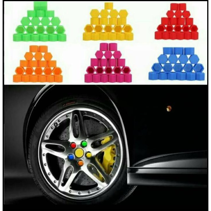 Tutup Silicon Baut Roda / Condom Baut / Kondom Baut 19Mm
