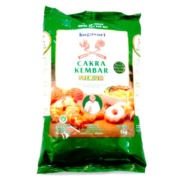

Bogasari Terigu Cakra Kembar 1 Kg