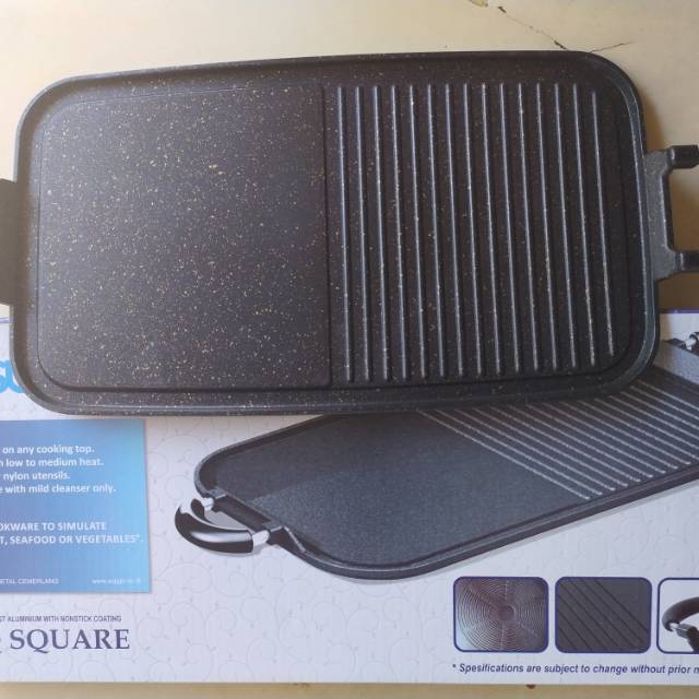 ((FREE ONGKIR)) alat panggangn multiguna - grill pan alat panggan kompor anti lengket