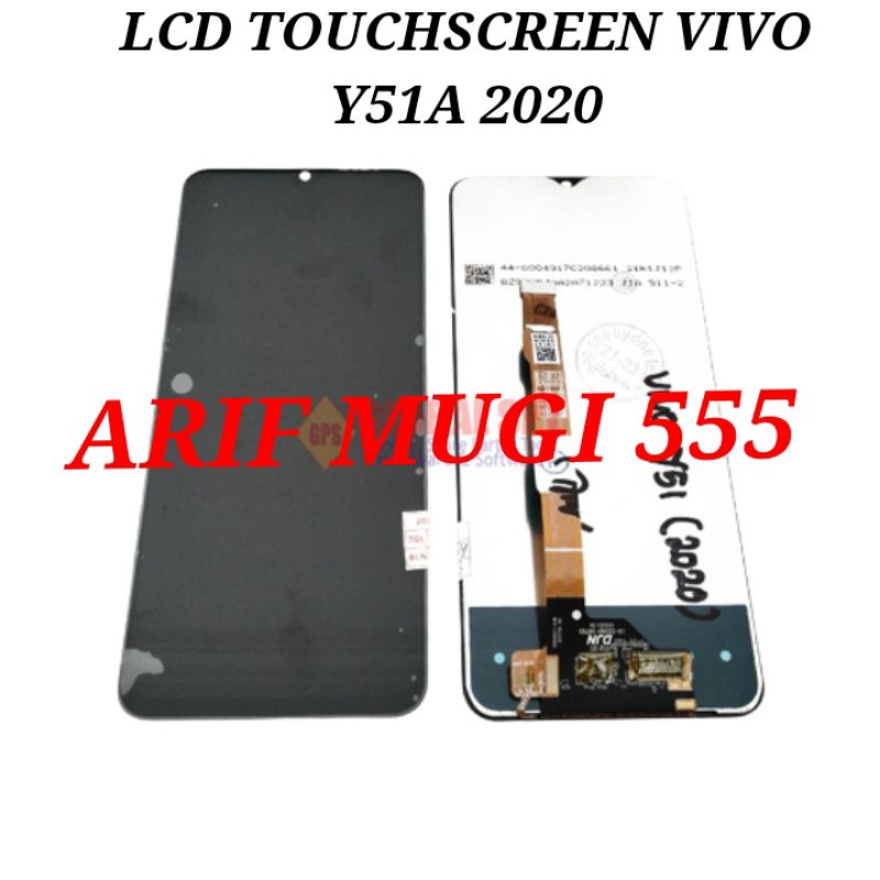 Lcd Vivo Y51A 2020/Lcd Fullset Touchscreen Vivo Y51A 2020 Incell Original