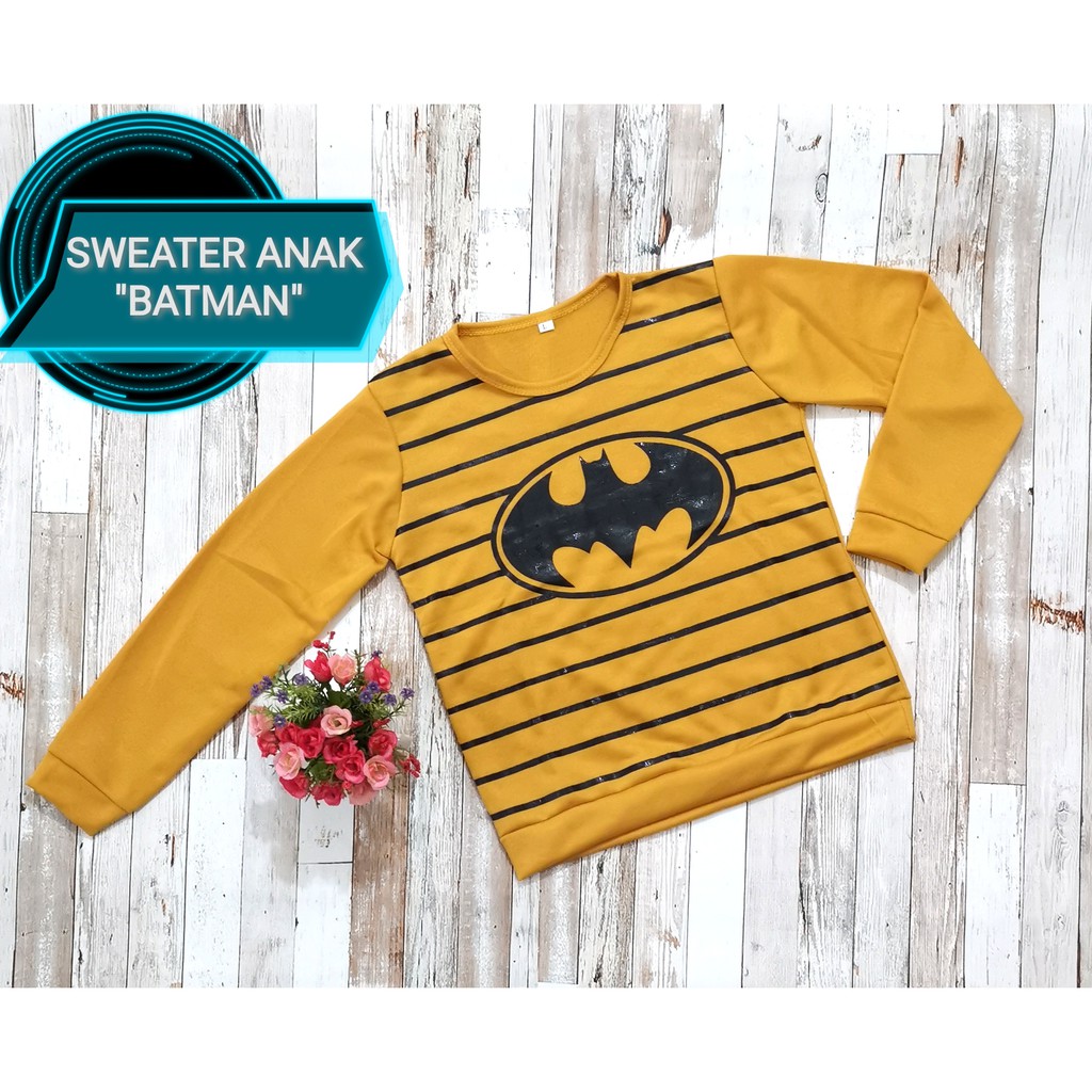 Atasan anak lengan panjang sweater utk usia 5-10th GAMBAR PRINTING