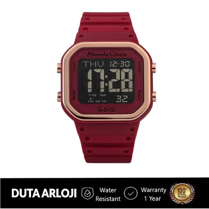 Alexandre Christie AC 9347 LHRRGRE Digital Women Rubber