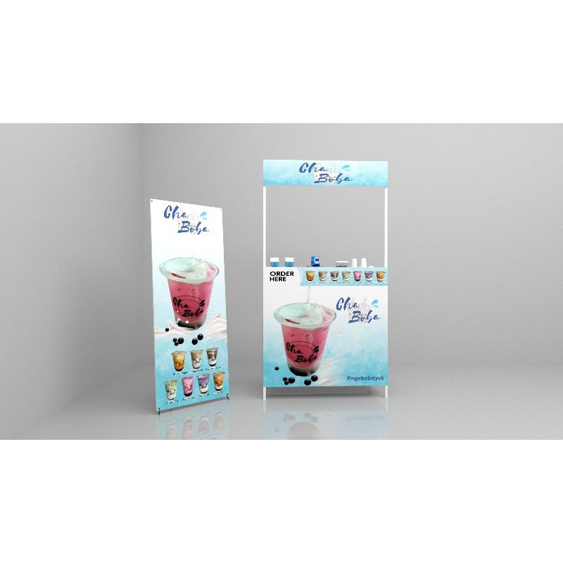 

Paket usaha minuman kekinian ChaBoba